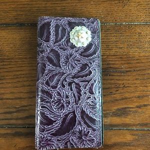 Texas Leather checkbook cover